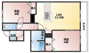 グランドゥール御園の間取り画像