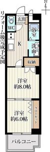 02_ENSHOW2の間取り画像