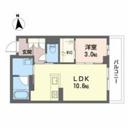 ルミエール べレオ茶屋町の間取り画像