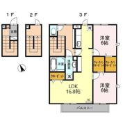 Resone T B棟の間取り画像