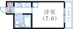 プチドール北野の間取り画像