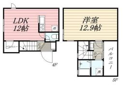 グランヒルレジデンス目黒大橋の間取り画像