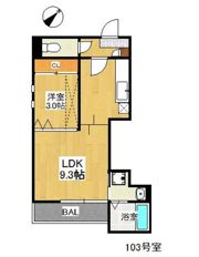 Grandtic 室見南の間取り画像