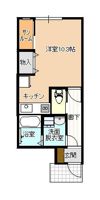 アバンティ中冨居A棟の間取り画像