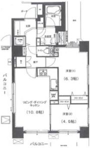 アンビシャスプラザ朝霞台の間取り画像