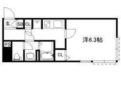 ミヤヴィ御所西の間取り画像