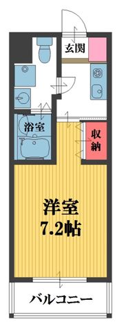 P’sプレイス東仲町の間取り画像