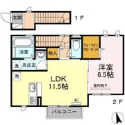 パティオ B棟の間取り画像