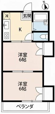 サンデートビルの間取り画像