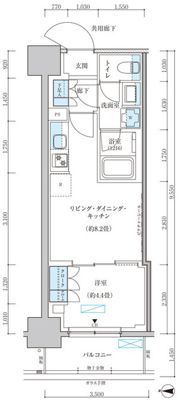 パークアクシス池袋イーストの間取り画像