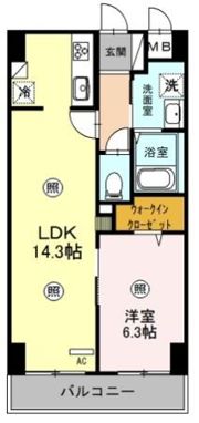 グランチェスタの間取り画像