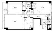 石引ヒルズウエストの間取り画像