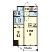 ArtizA熊本新町の間取り画像