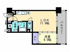 アーバン道後今市の間取り画像
