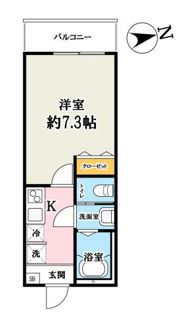 コスモアルカディア3の間取り画像