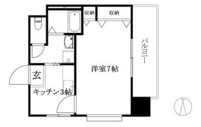 プレリュード本町の間取り画像