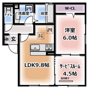 エスポワール・光の間取り画像