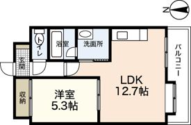 ニューワン河井ビルの間取り画像