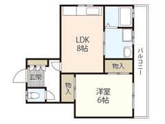 境田アパ－トの間取り画像