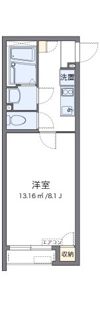 クレイノオカムラハイツ7の間取り画像