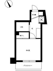スカイコート新宿落合南長崎駅前の間取り画像
