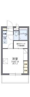レオパレスラフィーネの間取り画像