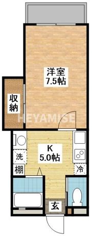 プチメゾン小野Dの間取り画像