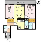 Noble Villa針ヶ谷の間取り画像