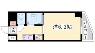 サンライズ長田の間取り画像