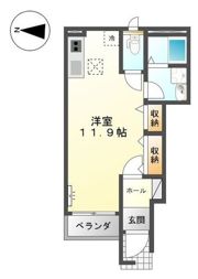 ブルーフォンセの間取り画像
