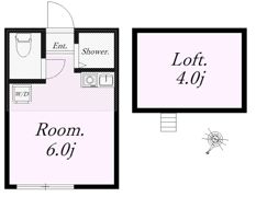 ユナイト横浜シーバーズストリートの間取り画像