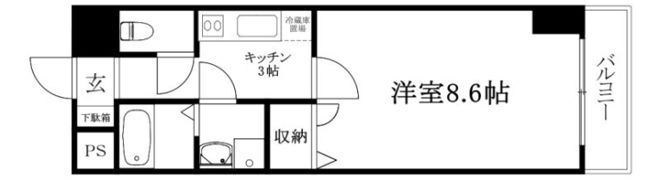 ガリレオビル1の間取り画像
