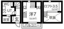 Rino-Che豊田本町の間取り画像