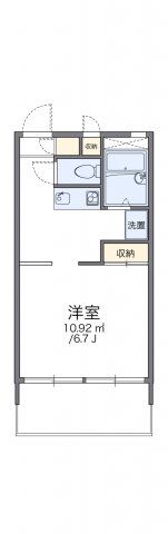 レオパレスミラノの間取り画像