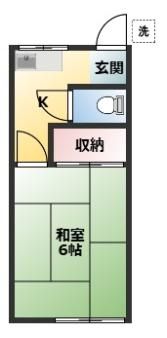 ハイム葵の間取り画像