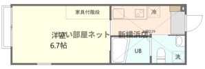 ブロッサムハウスの間取り画像