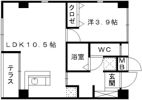novel八王寺の間取り画像