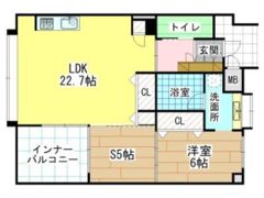 アクアサージュ大手町の間取り画像