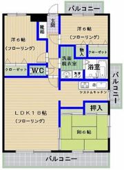 エクレール香椎参道の間取り画像