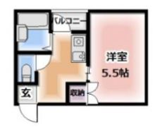 ルベール花の館千林の間取り画像