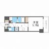 ルクレ難波の間取り画像