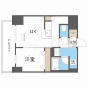 エステムコート大阪福島IIレイヤーの間取り画像