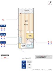 メゾンさくらの間取り画像