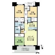 サーパス福住の間取り画像