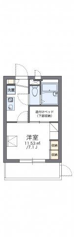 レオパレスマイムの間取り画像