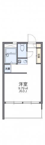 レオパレス住吉壱番館の間取り画像