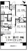 パークホームズLaLa門真の間取り画像