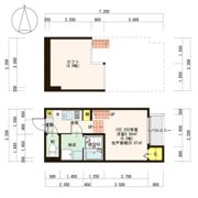 ハーモニーテラス新田Ⅳの間取り画像