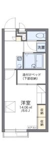 レオパレスサンサーラの間取り画像