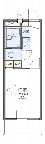 レオパレス太子橋の間取り画像